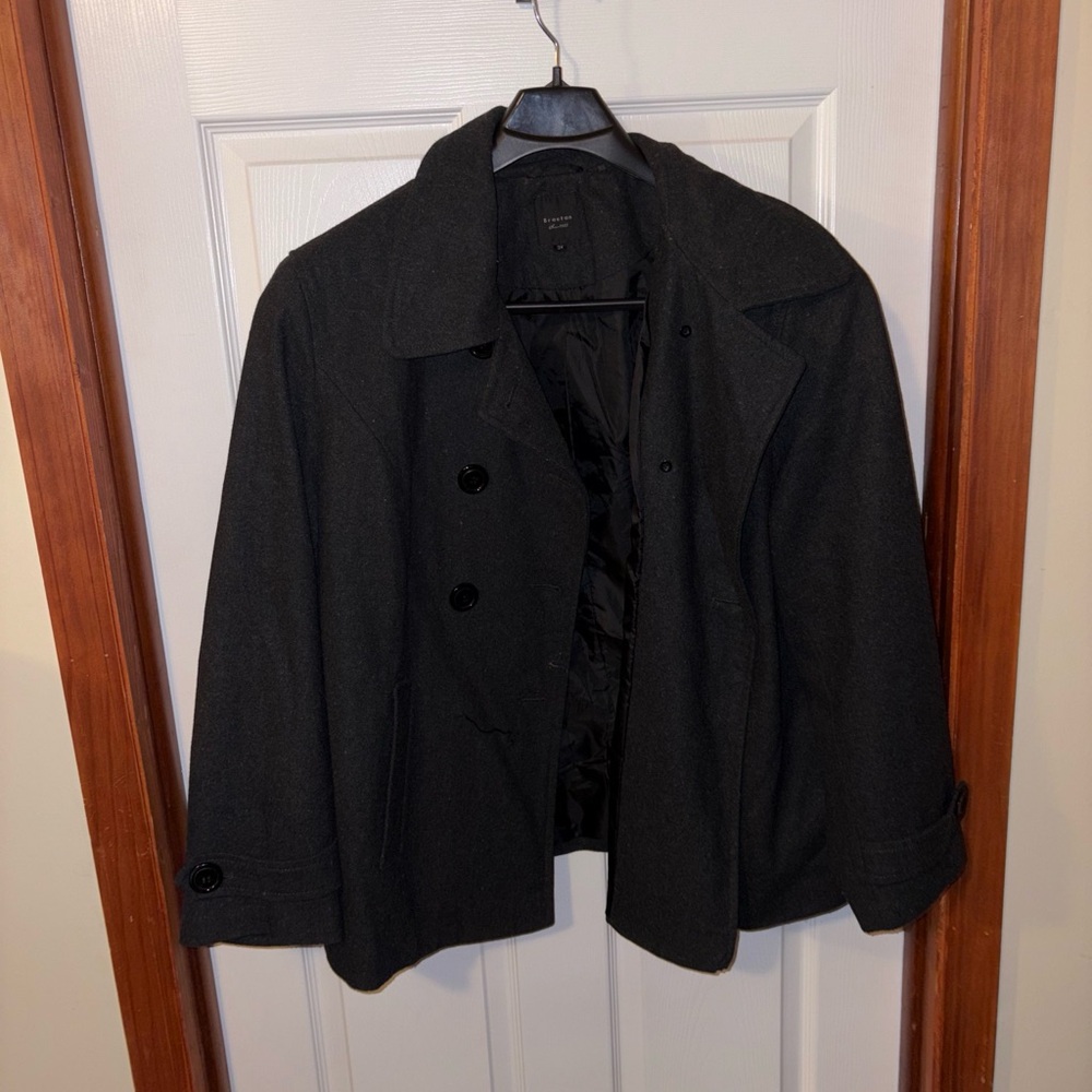 Braetan Dark Double-Breasted Women's Jacket